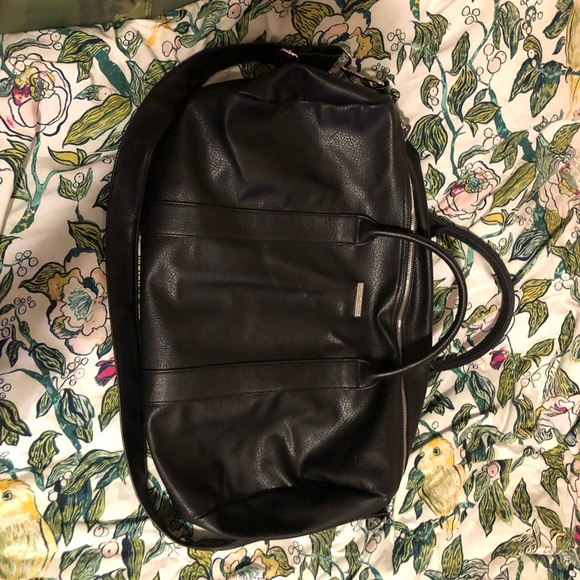 Brandy Melville Handbags - Brandy Melville Fake Leather Duffle Bag